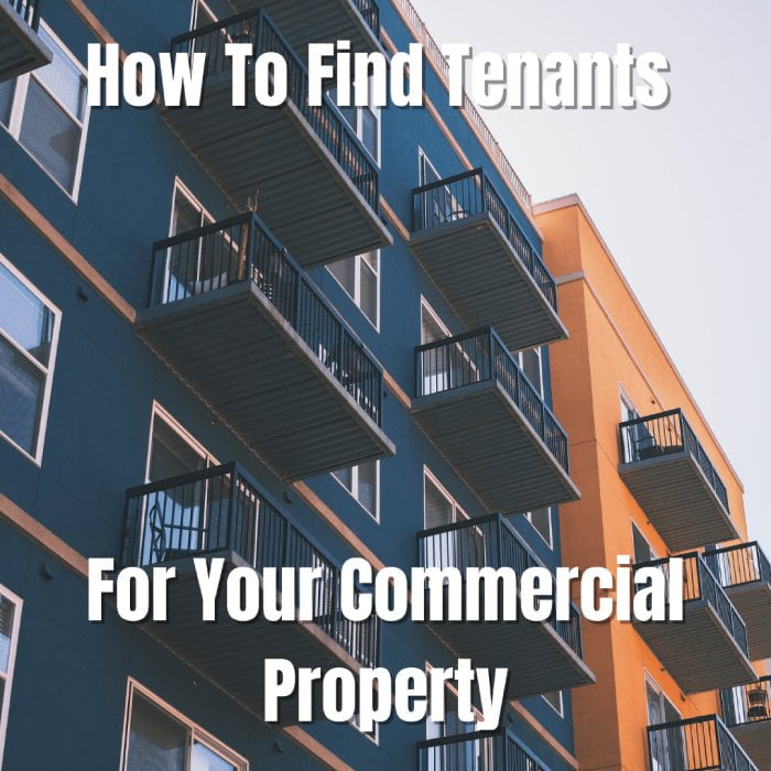 How to find tenants for your commercial property OPT